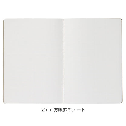 Kleid A5 2mm Grid Notebook Camel for Creative Planning