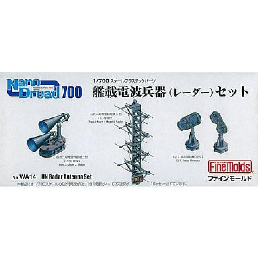 FineMolds 1/700 Nano Dread Series Radar Set for Model Kits