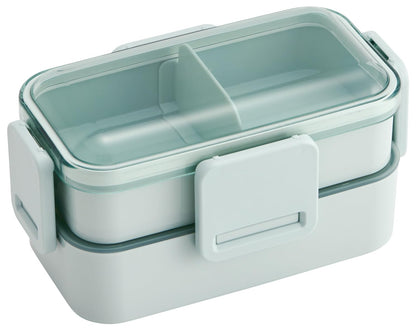 Skater Lunch Box 600ml Two-Tier Design for Easy Meal Prep