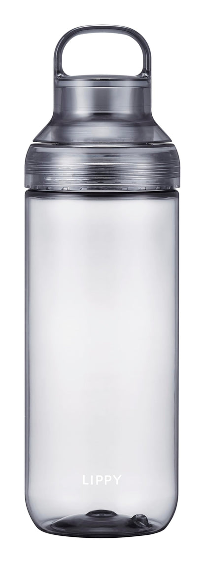 OSK Water Bottle 1000ml Clear Gray Lightweight Made in Japan