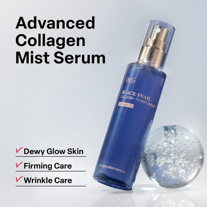 Dr.G Black Snail Collagen Mist 100mL for Hydration and Glow
