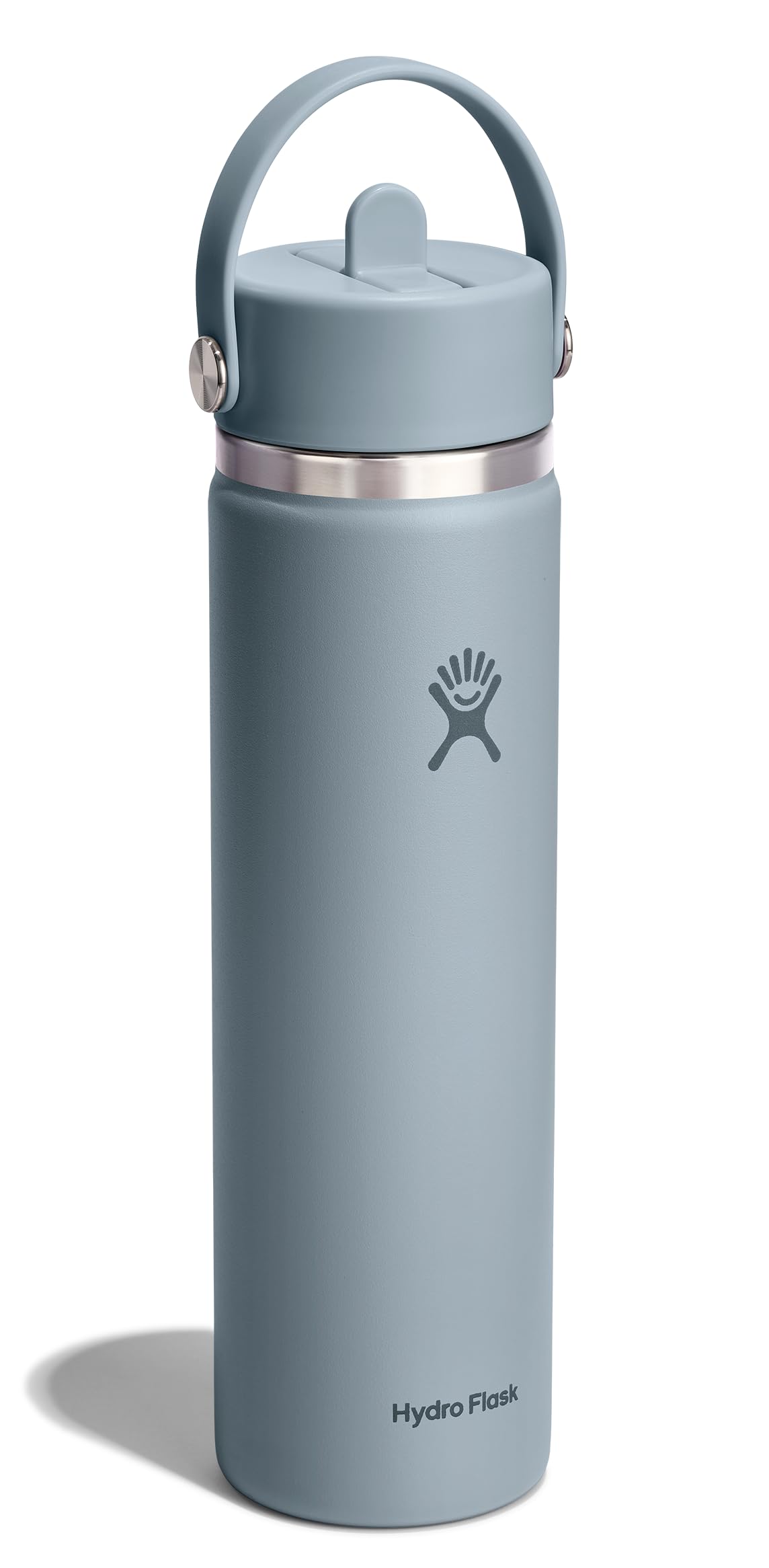 Hydro Flask Wide Mouth Flex Straw 24oz in Shell Gray
