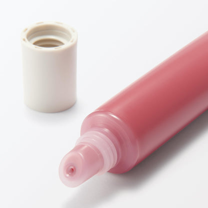 Mujirushiryouhin Lip Gloss Rose Pink 10.5g for a Luminous Shine