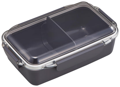 OSK Lunch Box with Dividers Calm Color Charcoal 900ml