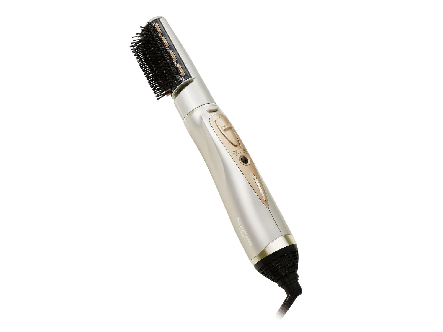 Koizumi Curling Dryer Twin Negative Ion Lightweight Slim Gold KDD-0053/N