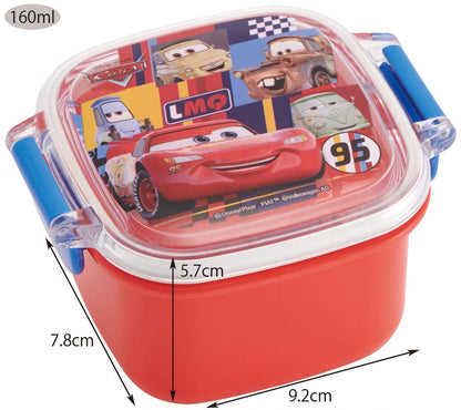Skater Mini Bento Box 160ml Featuring Disney Cars for Kids