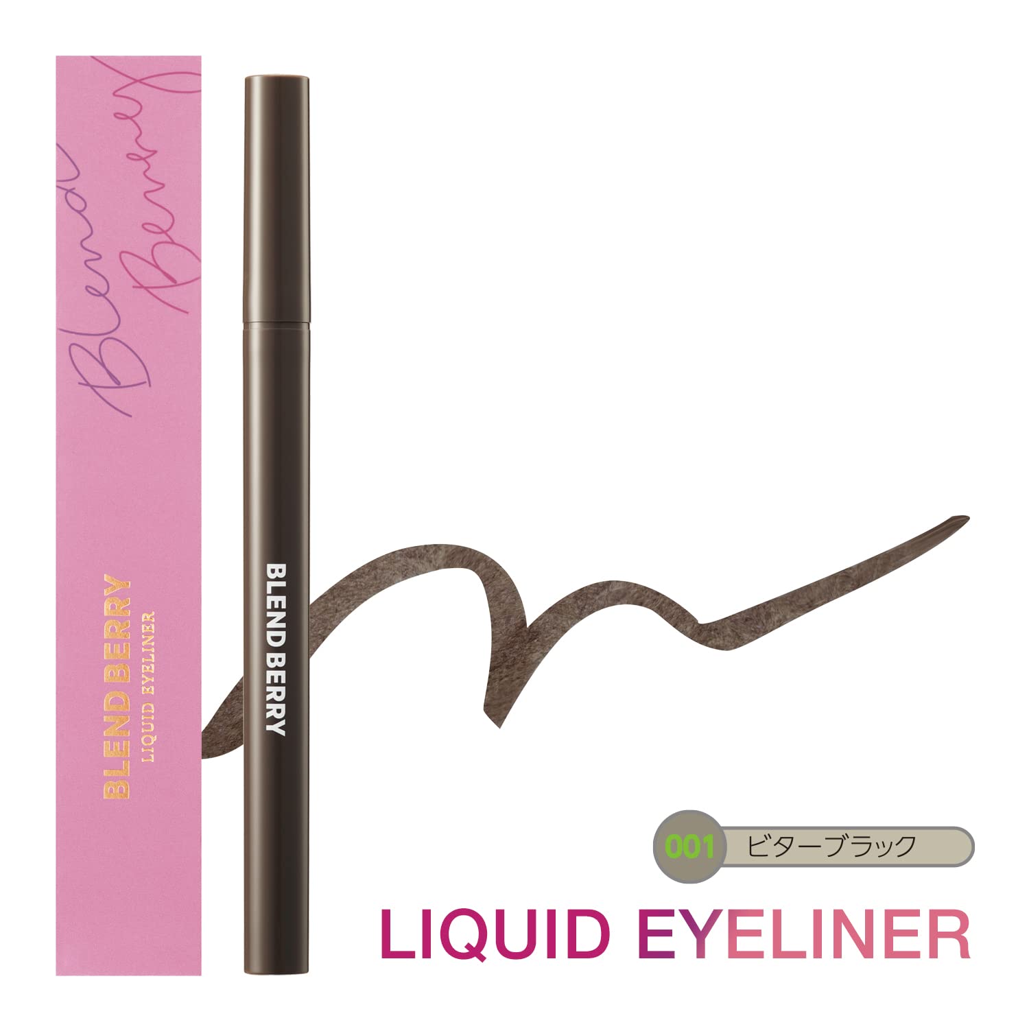 Blend Berry Playful Liquid Eyeliner 001 Bitter Black