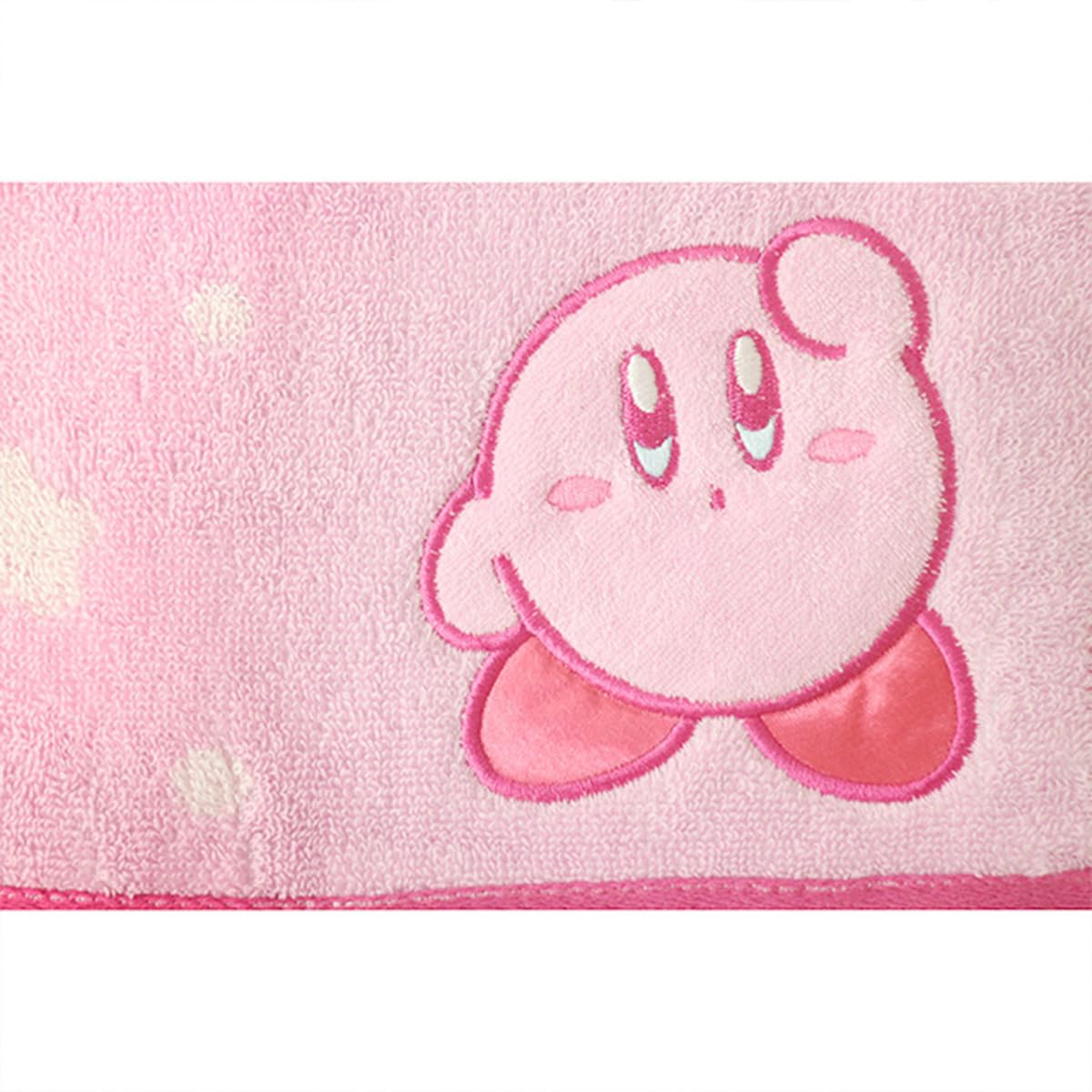 Marushin Face Towel Nintendo Kirby Cosmic Pink 100% Cotton