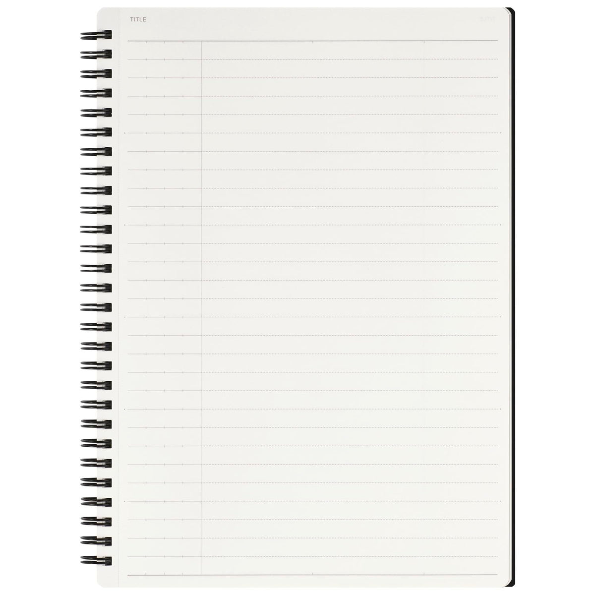 Maruman Nymo Shine B5 Ring Notebook 20th Anniversary Black