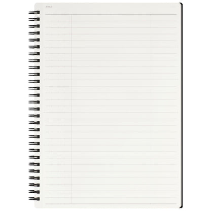 Maruman Nymo Shine B5 Ring Notebook 20th Anniversary Black