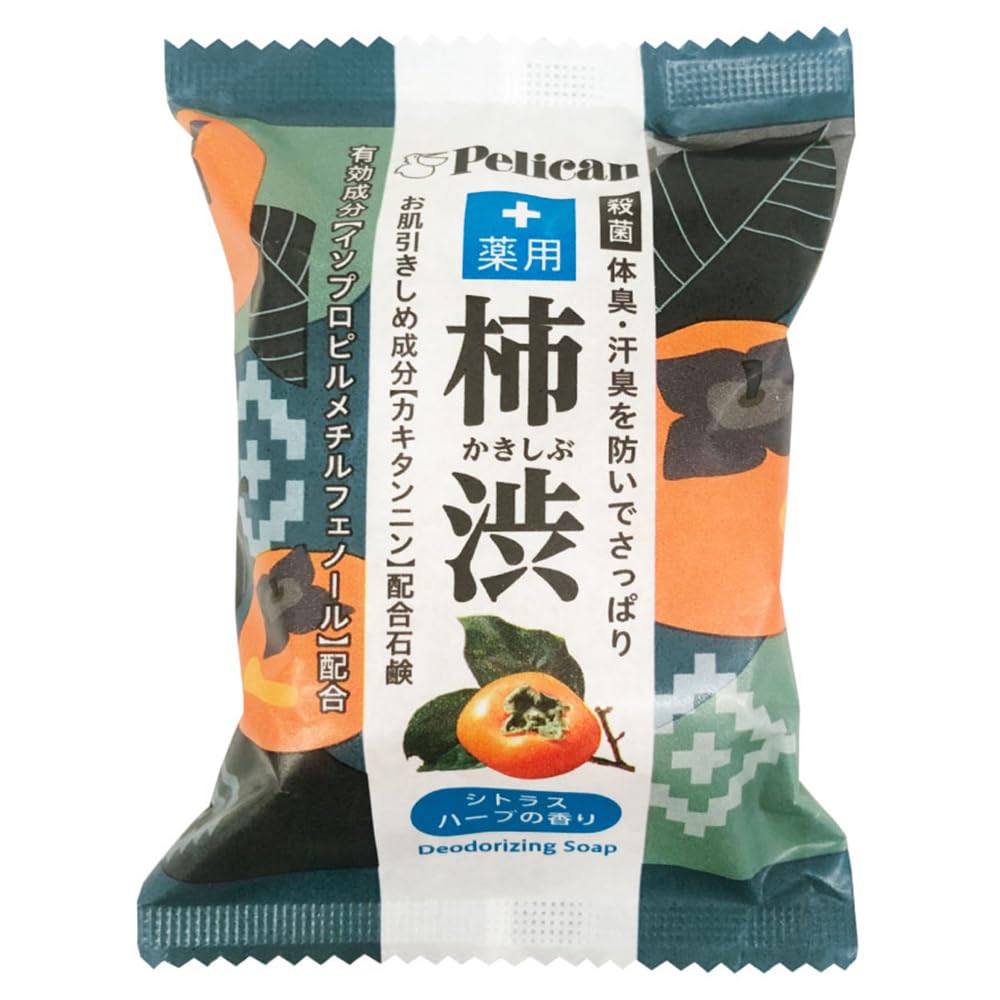 Pelican Soap Citrus Family Soap 80g for Refreshing Cleanliness