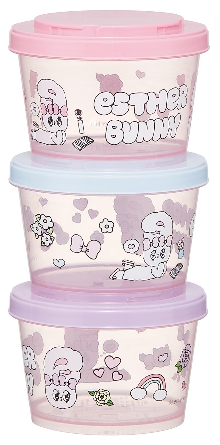 Skater Bento Box Set with Joint Structure and Dishwasher Safe Design