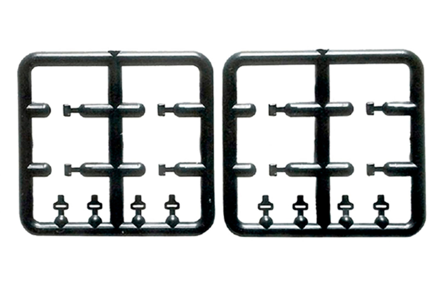 ASUKAMODEL 1/24 Miniature Spice Series Seatbelt Set Black