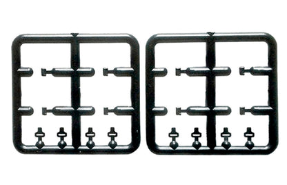 ASUKAMODEL 1/24 Miniature Spice Series Seatbelt Set Black