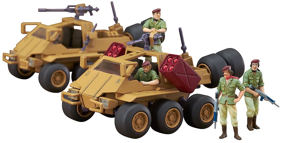 Max Factory 1/72 Scale Combat Armors Dougram Bromley Commander Type Model Kit
