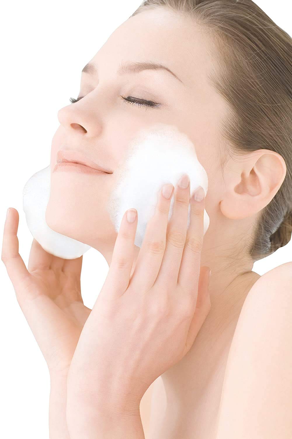 KOKUBO Mini Whipped Facial Cleansing Net with Wall Mount Ring 5x18x3.1cm
