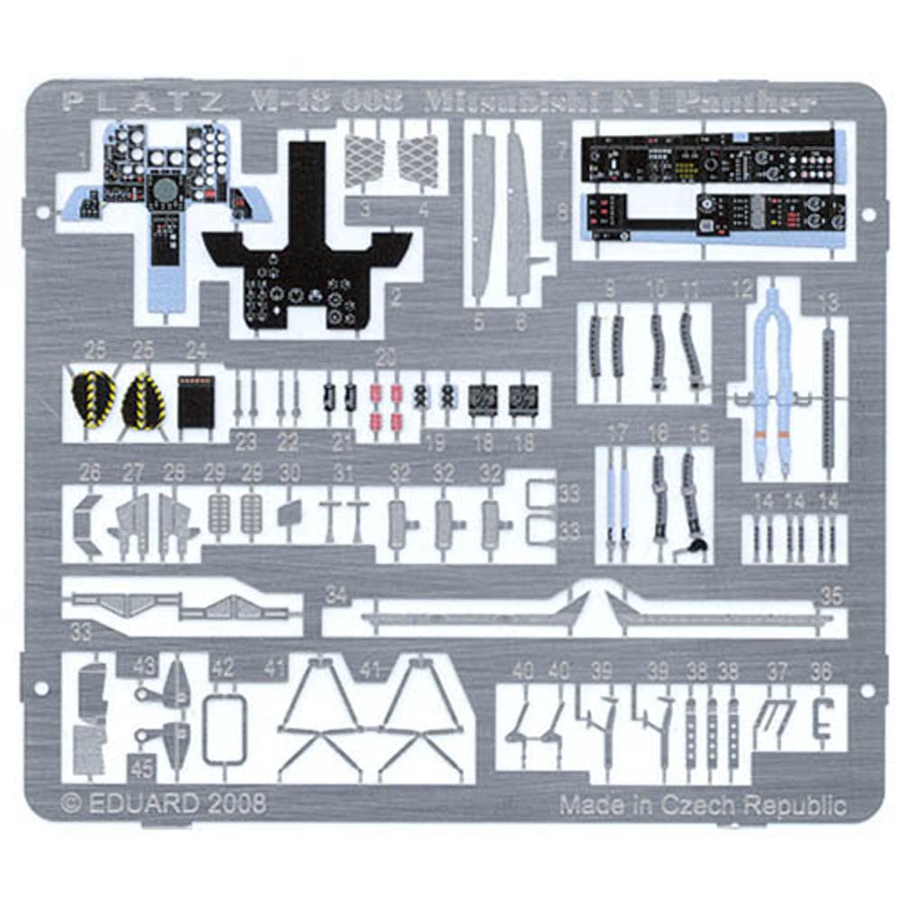 PLATZ 1/48 Japanese Air Self-Defense Force F-1 Etching Parts Set