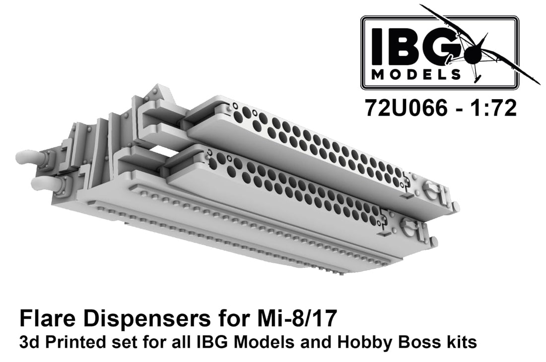 IBG 1/72 Mi-8/17 Flare Dispenser 3D Printed Scale Model Part