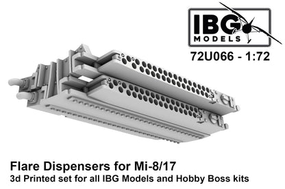 IBG 1/72 Mi-8/17 Flare Dispenser 3D Printed Scale Model Part