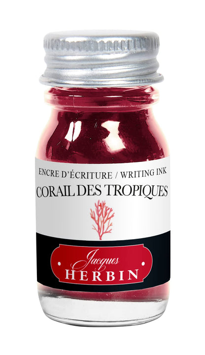 Herbin Traditional Ink 10ml Tropical Coral for Fountain Pens