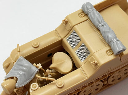 Workshop Shin 1/35 Kettenkrad Handle Apron and Body Cover Set