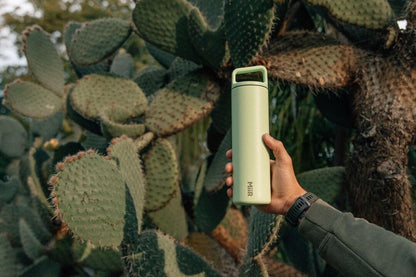 MiiR Wide Mouth Bottle 20oz Vacuum Insulated Cactus Green