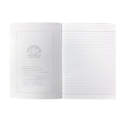 Emplan Notebook Swallow x CUBIX Retro Design A5 Gray