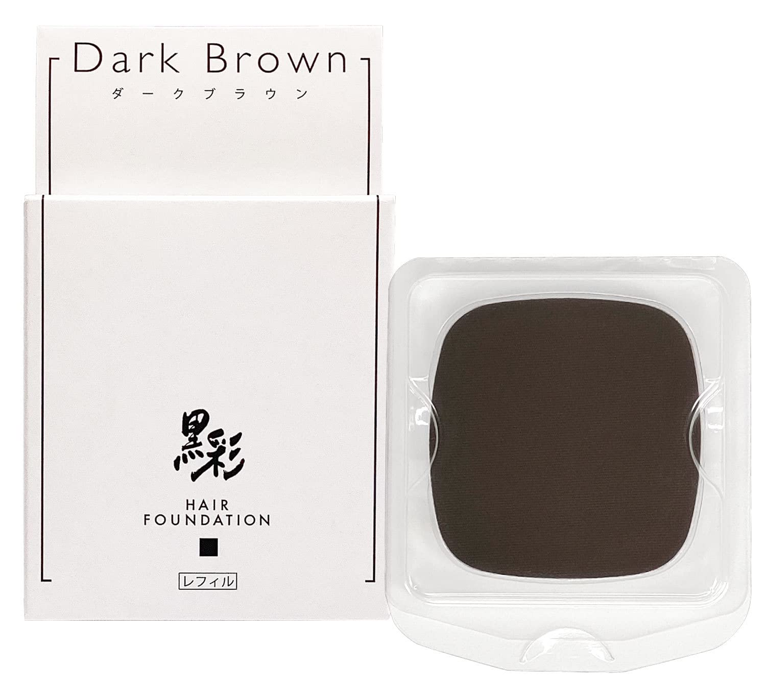 AMOROUS Hair Foundation Dark Brown 8g for Natural Coverage