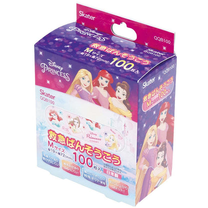 Skater Band-Aids Disney Princess M Size 100 Count