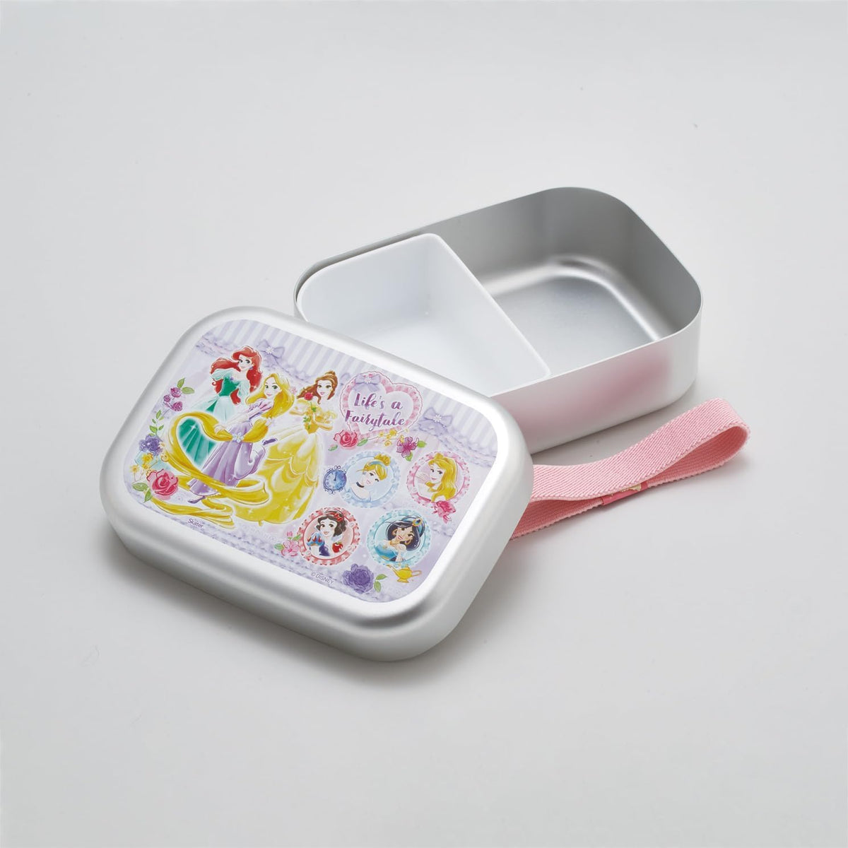 Skater Lunch Box for Kids 370ml with Disney Princess Design