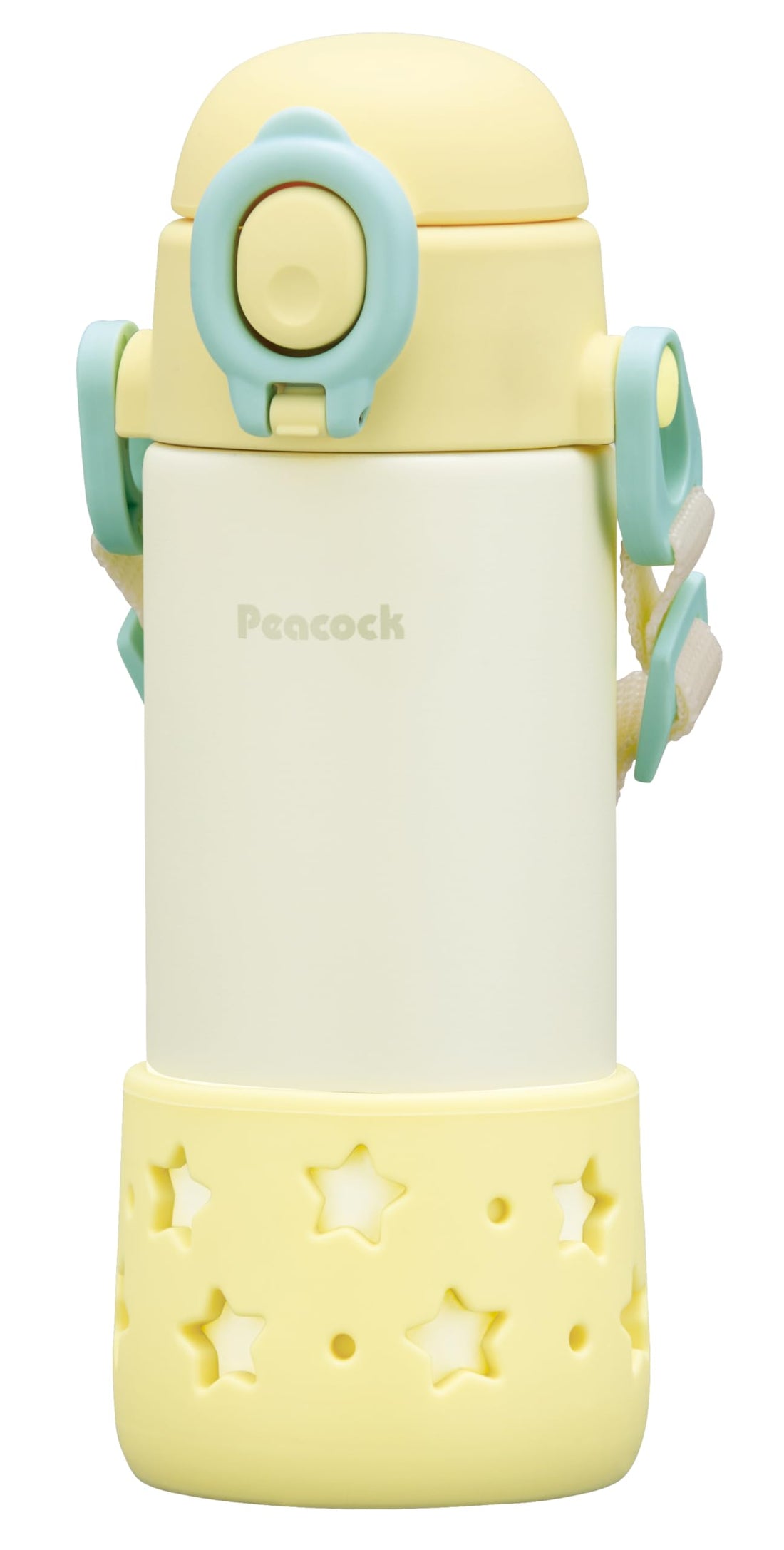 Peacock Baby Bottle 400ml with Straw and Dishwasher Safe Design