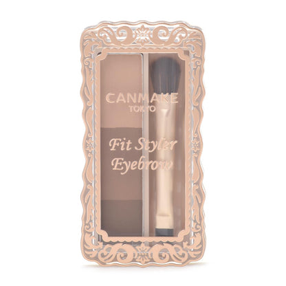 CANMAKE Fit Styler Eyebrow Natural Brown 2g for Effortless Brows