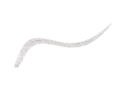 Fujiko Glitter Eye Shadow Real Silver Liner Long Lasting 6ml