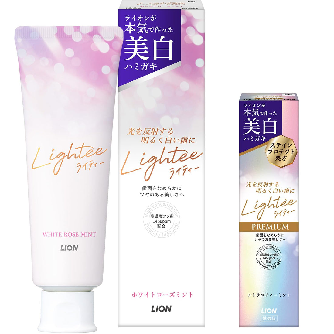Lightee Whitening Toothpaste with White Rose Mint 100g