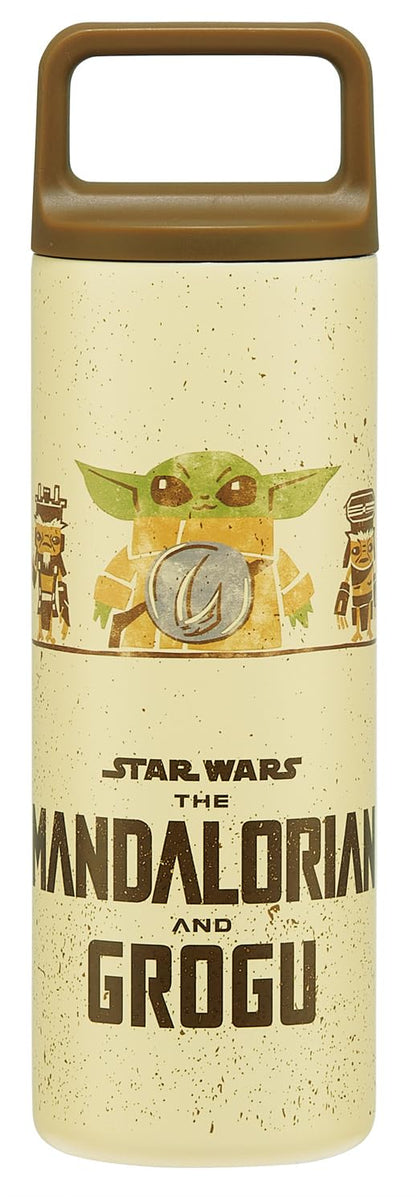 Skater Square Handle Stainless Steel Water Bottle 450ml with Disney Star Wars Design