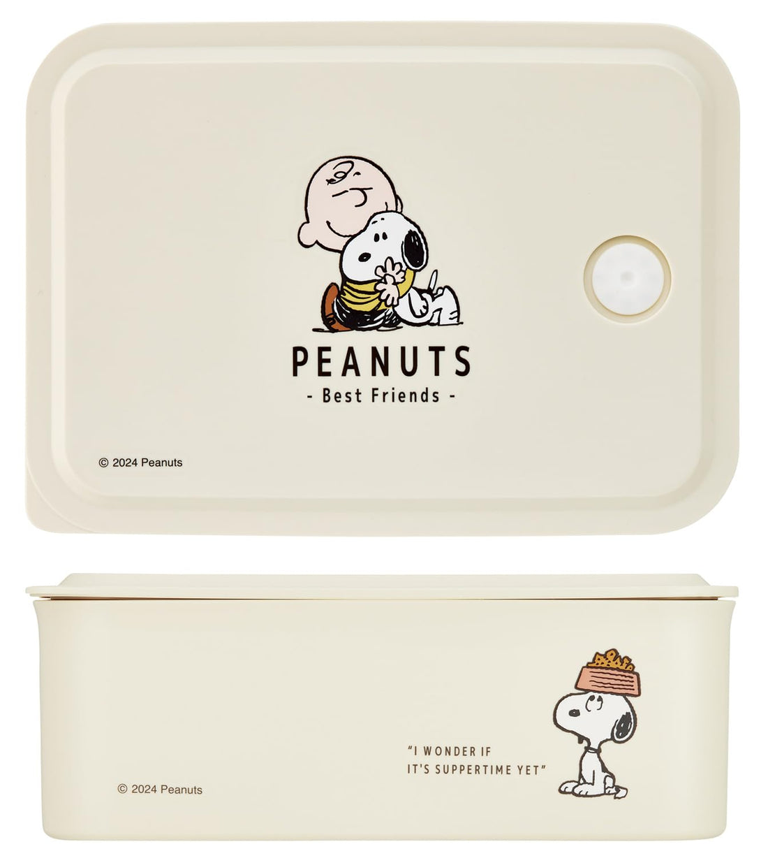 Skater Lunch Box 700ml with Snoopy Design for Easy Microwave Use