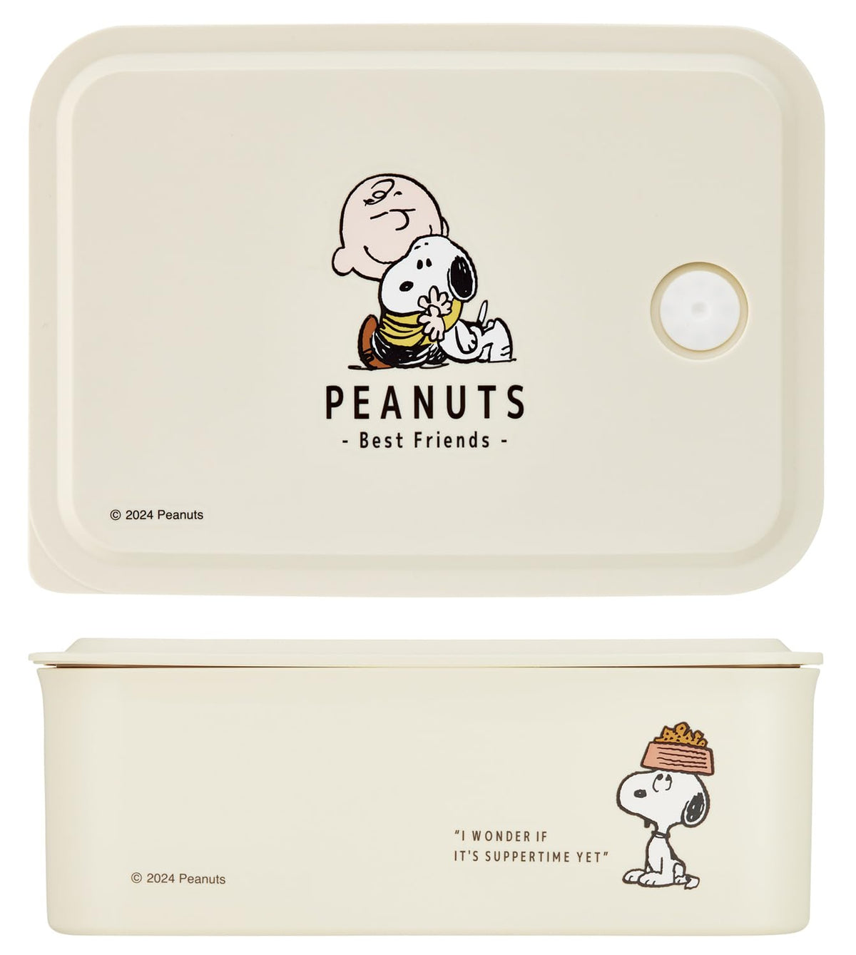 Skater Lunch Box 700ml with Snoopy Design for Easy Microwave Use