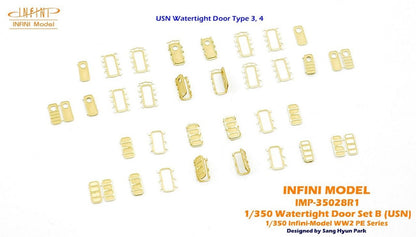 Infini Model 1/350 Scale WWII US Navy Watertight Door Etching Parts