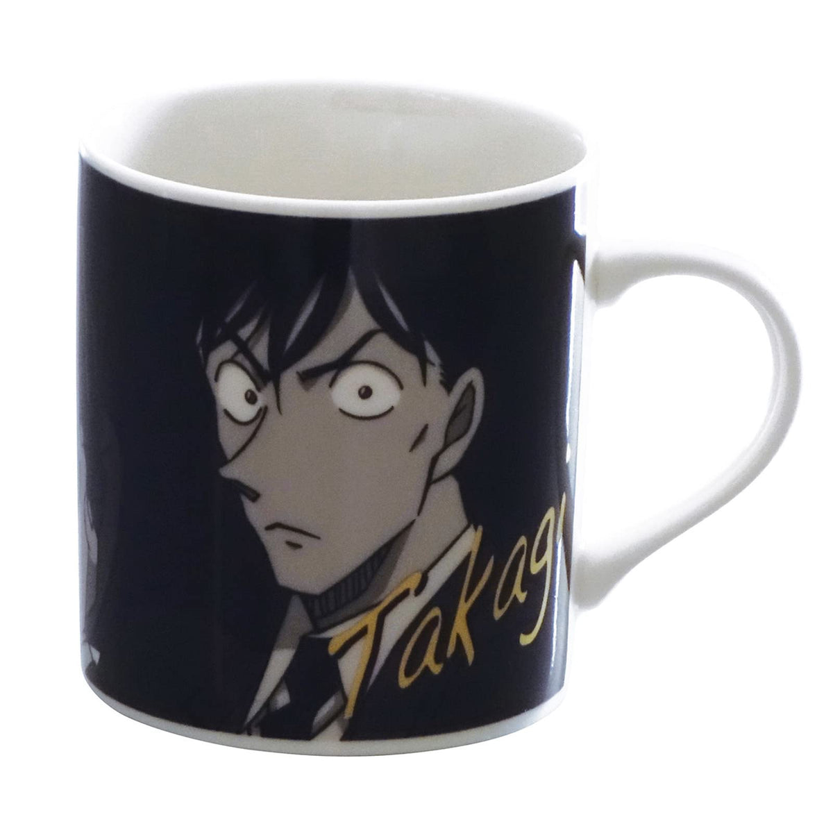 Kaneshotouki Detective Conan Mug 8cm Monochrome Black Made in Japan