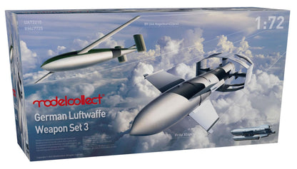 Modelcollect 1/72 German Air Force Weapon Set 3 Scale Model Kit