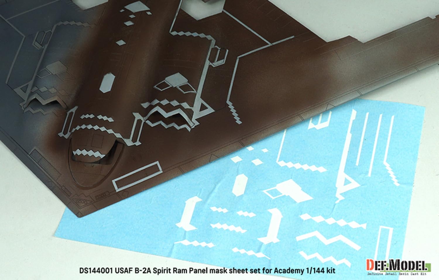 DEF.MODEL 1/144 Scale B-2A Spirit Bomber RAM Panel Mask Set
