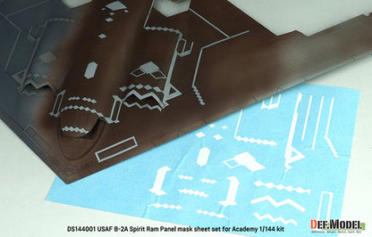 DEF.MODEL 1/144 Scale B-2A Spirit Bomber RAM Panel Mask Set