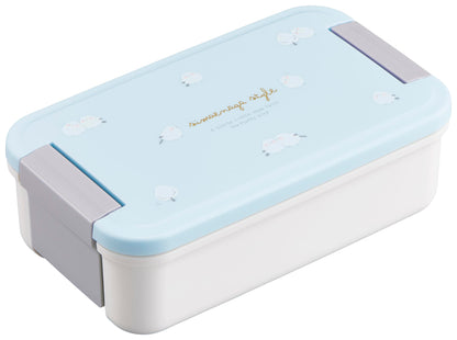 OSK Lunch Box with Dividers Light Blue 550ml