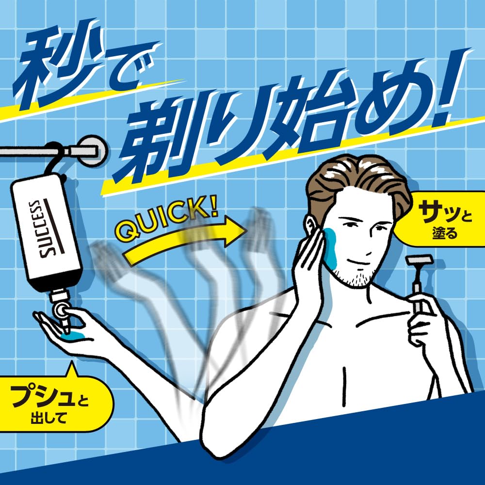 Success Easy One-Handed Shaving Gel Starter Kit 300g