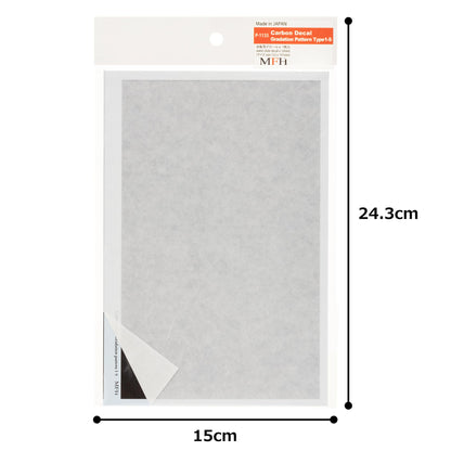 Model Factory Hiro Carbon Decal Series 1/20 1/24 Scale Gradient Pattern