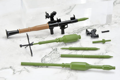 TOMYTEC 1/12 Little Armory RPG7V2 Type Unpainted Assembly Kit