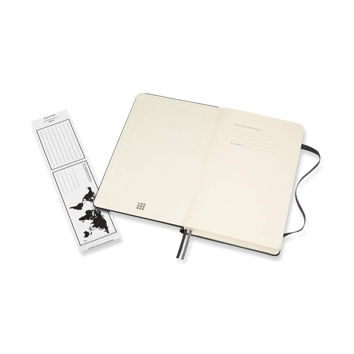 Moleskine Classic Notebook Expanded 400 Pages Large Size Black