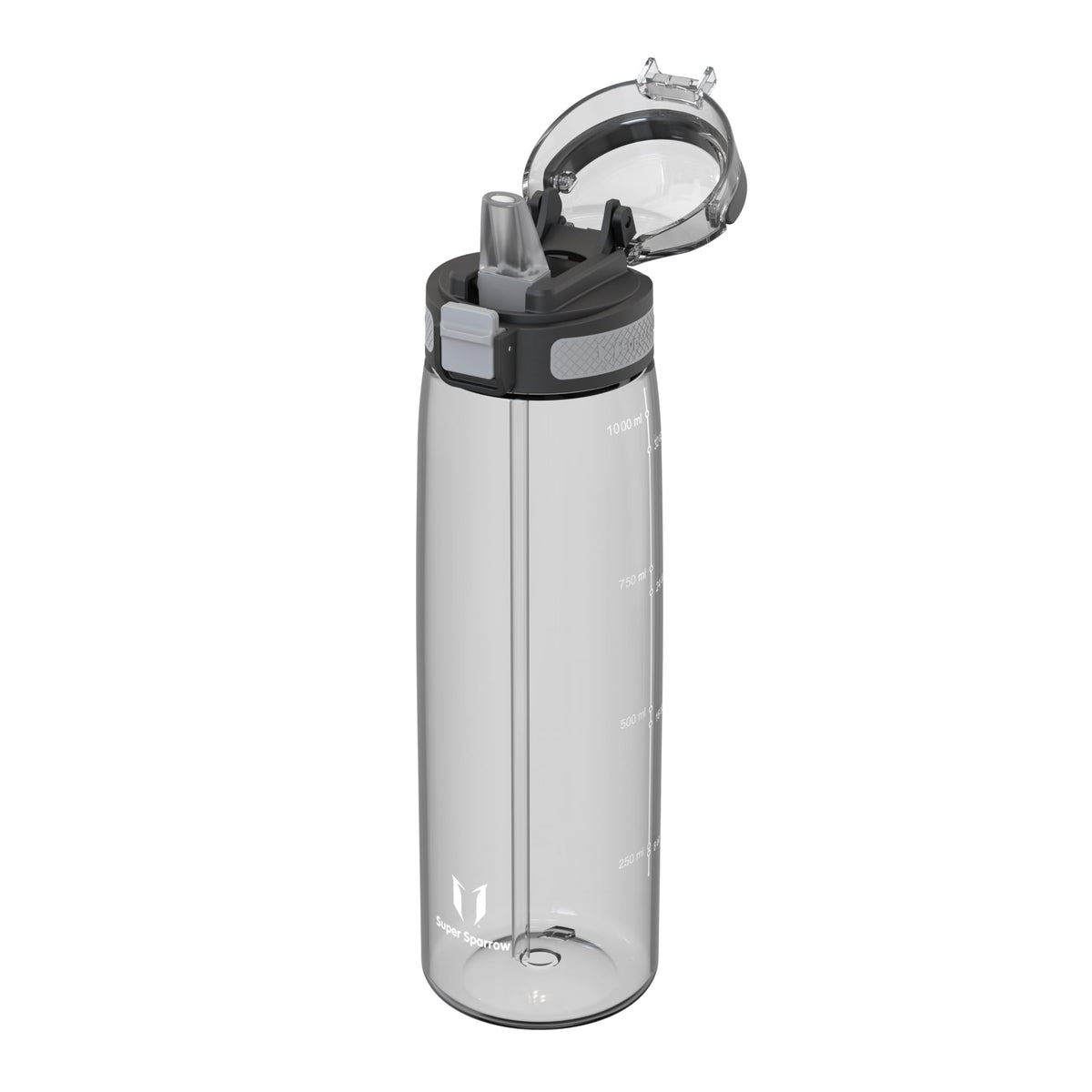 Super Sparrow Water Bottle 1L BPA-Free with Straw for Daily Hydration