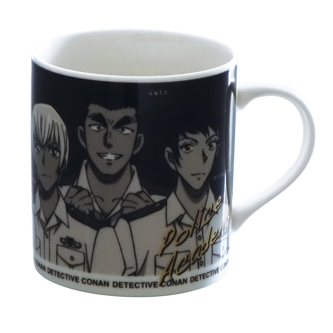 Kaneshotouki Detective Conan Mug 8cm Monochrome Made in Japan
