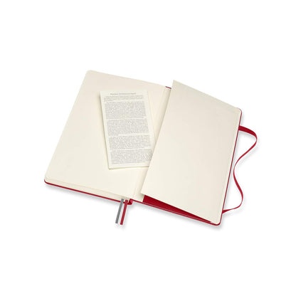 Moleskine Classic Notebook Expanded 400 Pages Hard Cover Scarlet Red